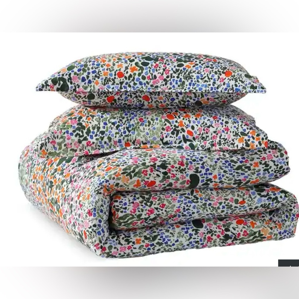 Marimekko Rantaniitty Cotton Comforter & Shams Set NEW